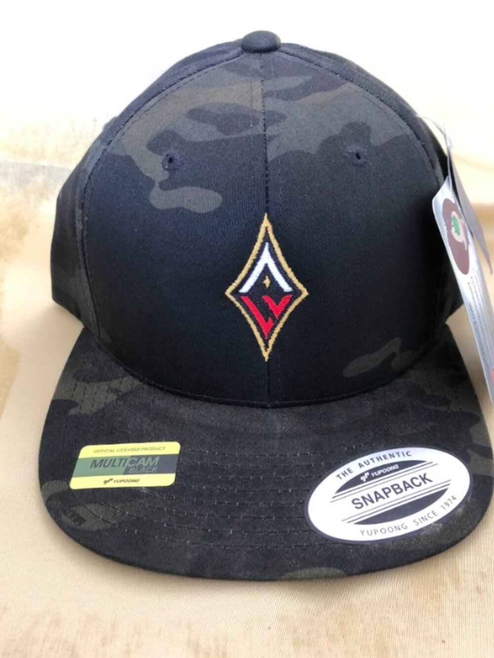 Las Vegas Aces Dark Camo Snapback Hats!